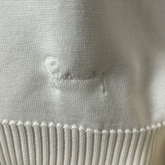 Vintage GIVENCHY sport shirt top blouse long sleeve engendered size 36 sweater - Picture 6 of 11